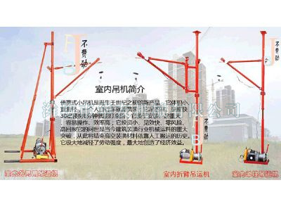 點擊查看詳細信息<br>標題：華友機械室內(nèi)外通用小吊機 閱讀次數(shù)：8233